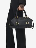  Túi Nữ Alexander McQueen Farringdon Bag 'Black' 