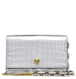  Túi Nữ Alexander McQueen Small Skull Bag 'Silver' 