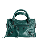  Túi Nữ Balenciaga Le City Bag Mini 'Dark Emerald' 