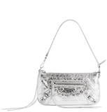  Túi Nữ Balenciaga Le City Pouch On Strap 'Silver' 
