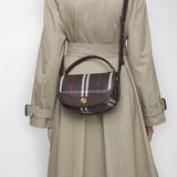  Túi Nữ Burberry Highlands Crossbody Bag 'Mahogany Red' 