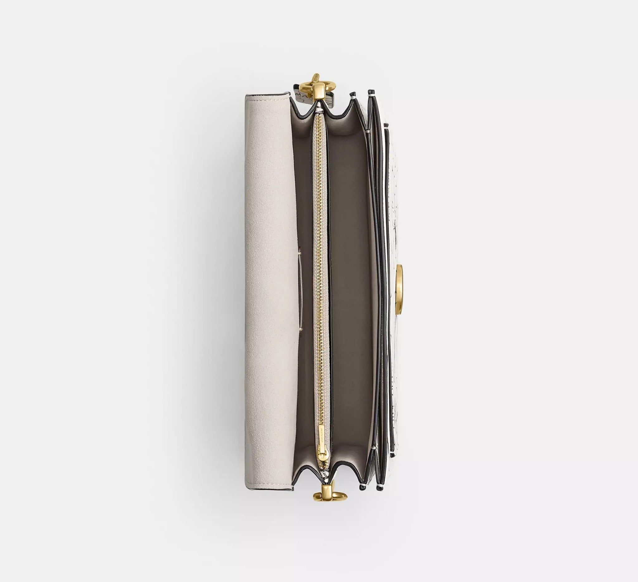  Túi Nữ Coach X Peanuts Tabby Shoulder Bag 26 'Chalk' 