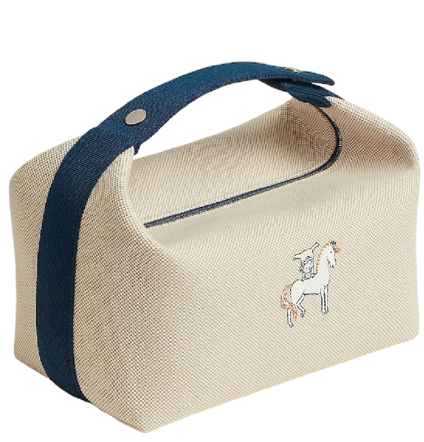  Túi Nữ Hermes Bride-a-Brac Cabriole Case 'Gris Perle' 