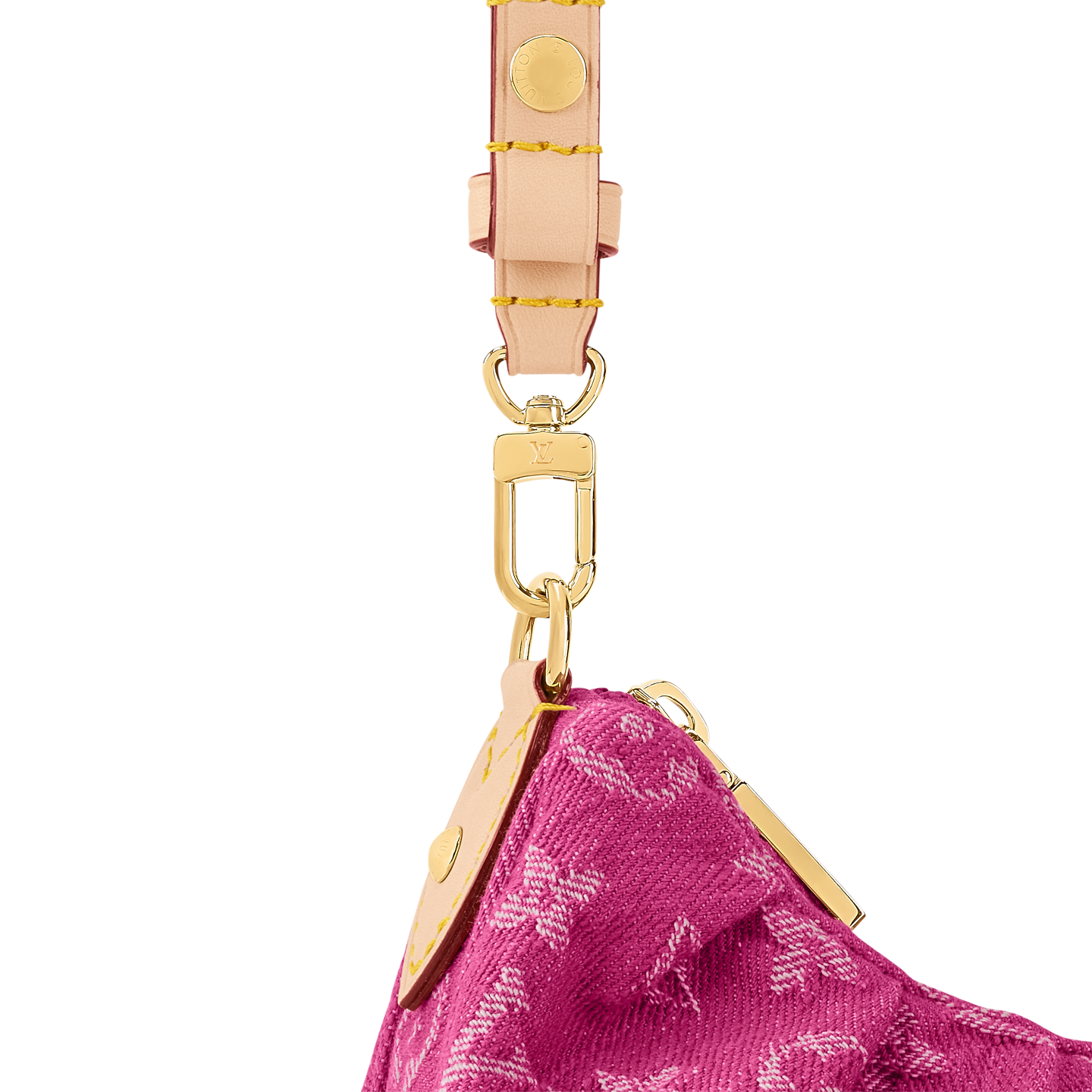  Túi Nữ Louis Vuitton Pochette Valley Bag 'Fuchsia Denim' 