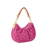  Túi Nữ Louis Vuitton Pochette Valley Bag 'Fuchsia Denim' 