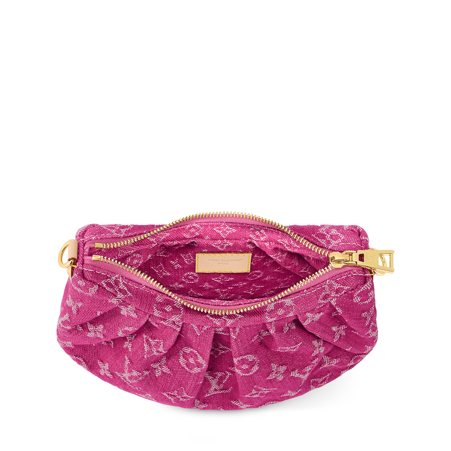  Túi Nữ Louis Vuitton Pochette Valley Bag 'Fuchsia Denim' 