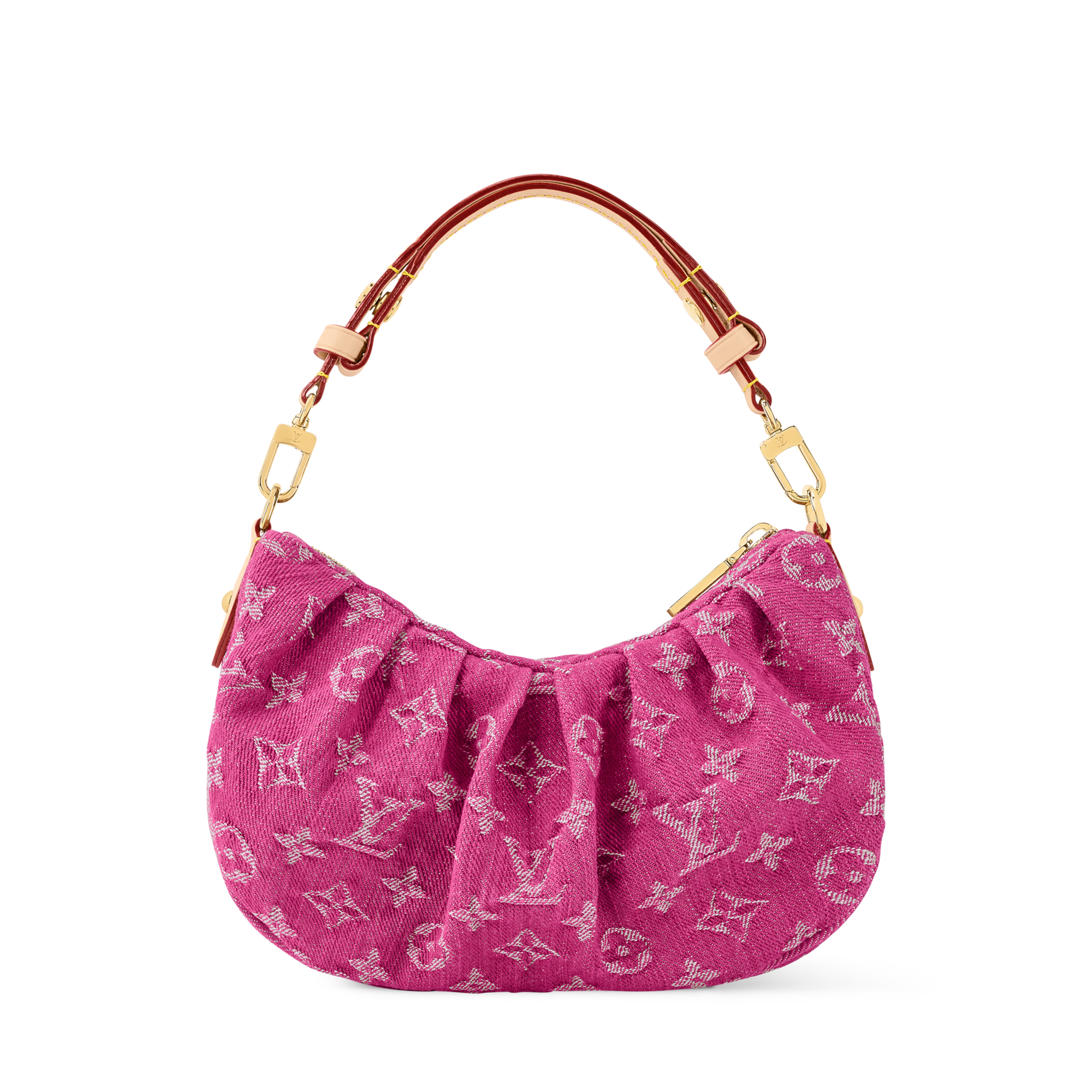  Túi Nữ Louis Vuitton Pochette Valley Bag 'Fuchsia Denim' 