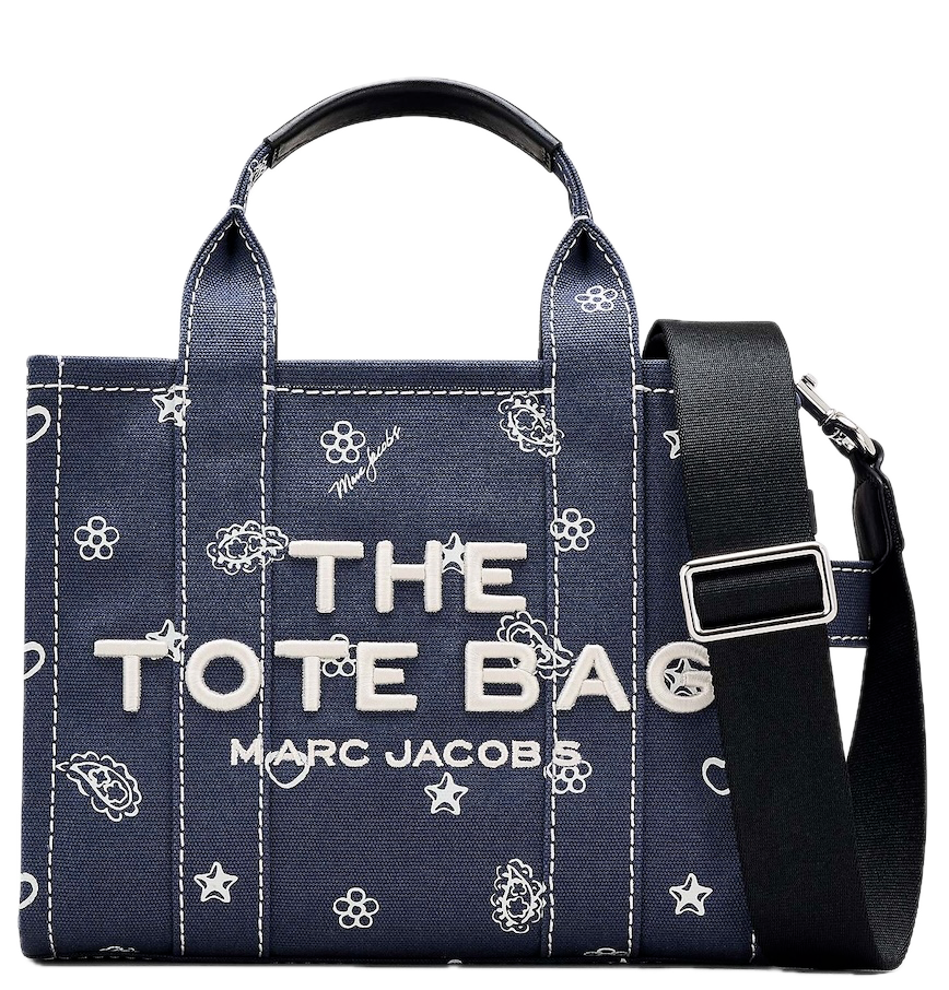  Túi Nữ Marc Jacobs Bandana Small Tote Bag 'Navy' 