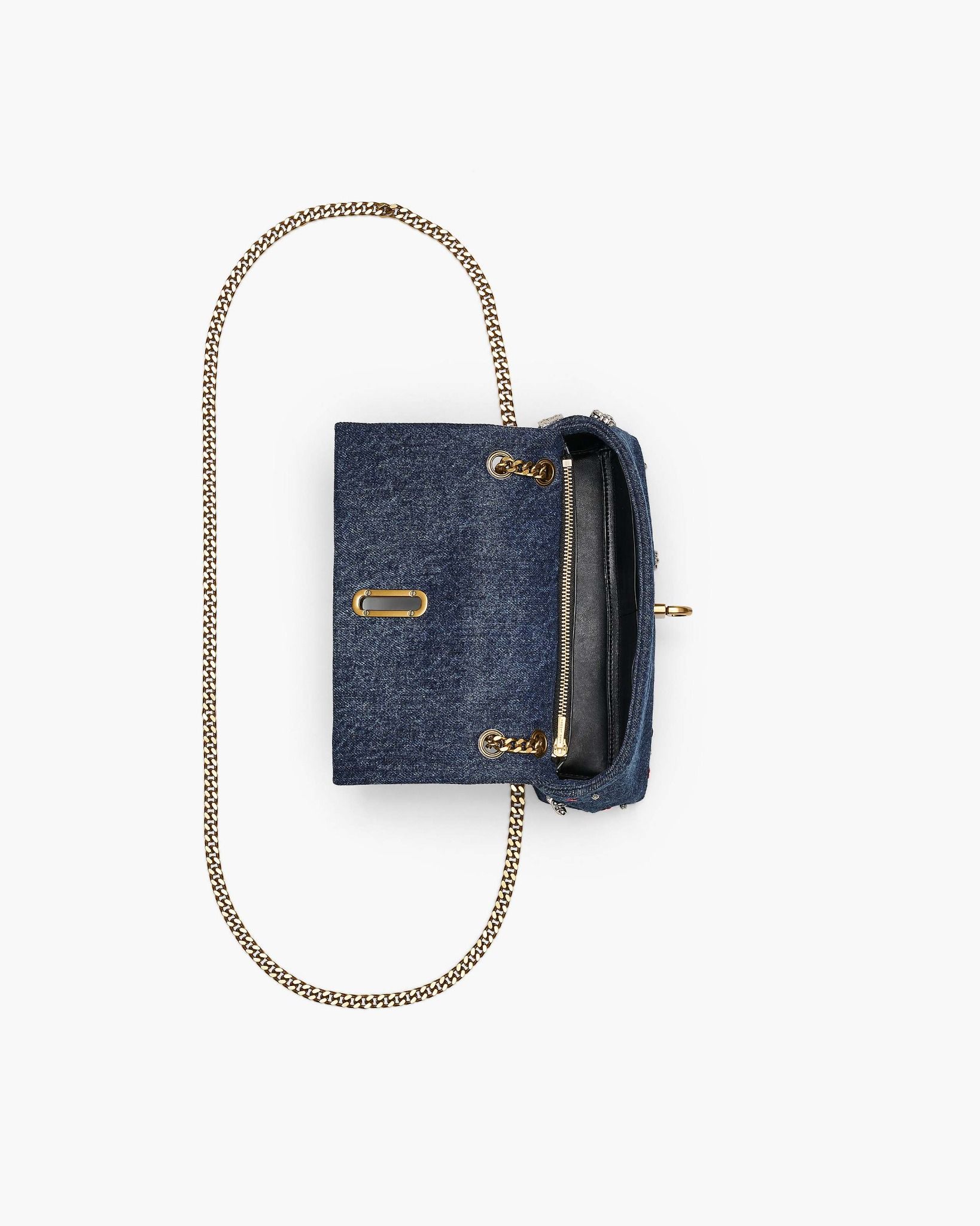  Túi Nữ Marc Jacobs Dual Chain Mini Bag 'Denim' 