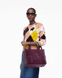  Túi Nữ Marc Jacobs Medium Tote Bag 'Dark Plum' 