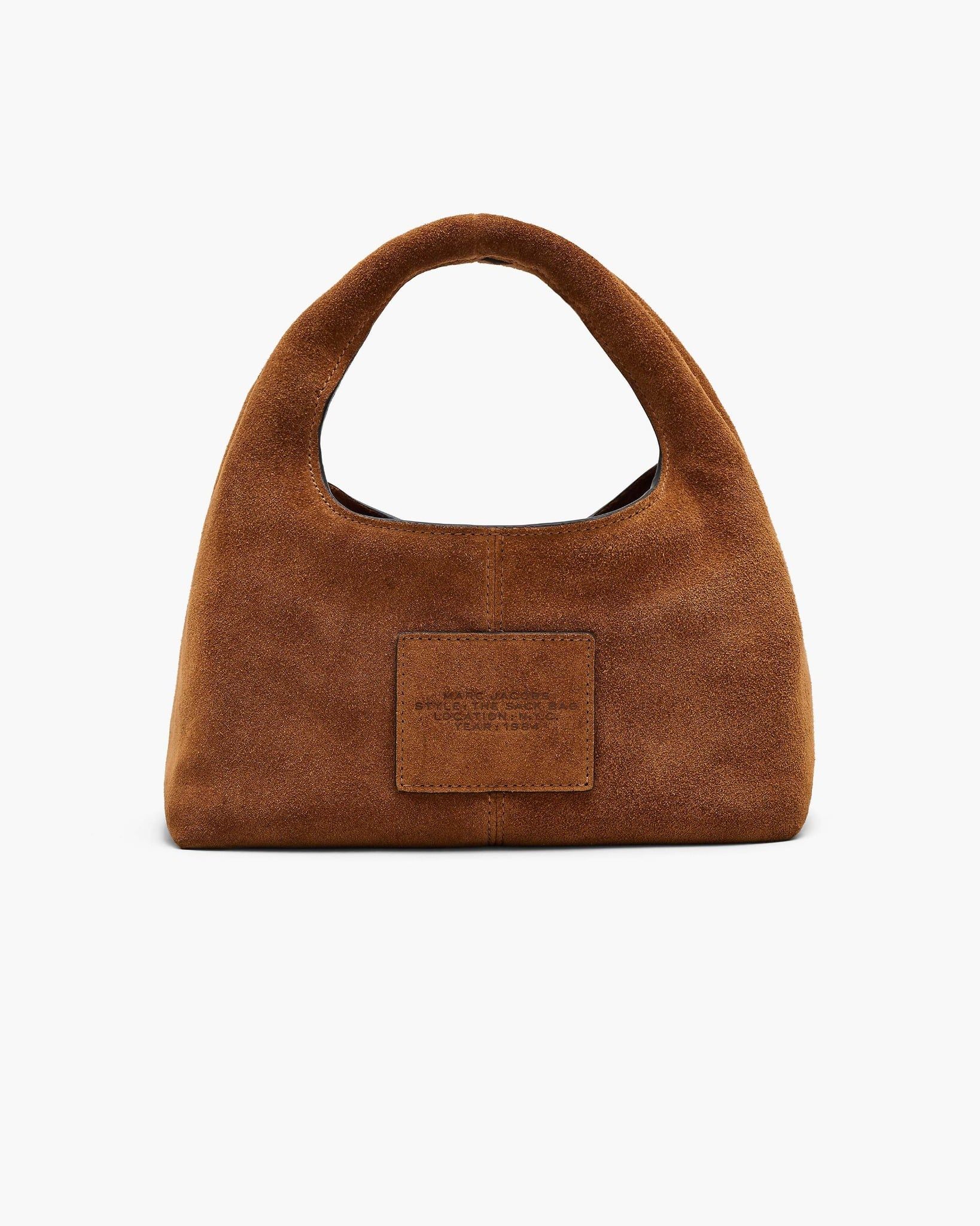  Túi Nữ Marc Jacobs Suede Mini Sack Bag 'Brown' 