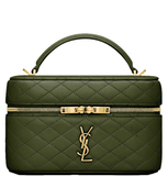  Túi Nữ Saint Laurent Gaby Vanity Bag 'Olive Wood' 