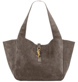  Túi Nữ Saint Laurent Le 5 À 7 Bea In Suede 'Grey' 