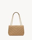  Túi Nữ Saint Laurent Loulou Large 'Natural Tan' 