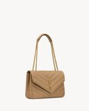  Túi Nữ Saint Laurent Loulou Large 'Natural Tan' 