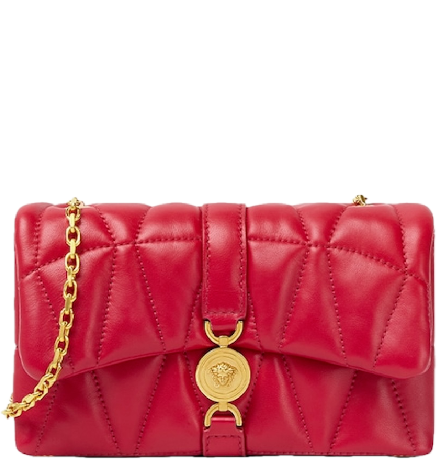  Túi Nữ Versace Kleio Quilted Mini Bag 'Red' 