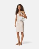  Túi Nữ Versace Kleio Shoulder Bag 'White' 