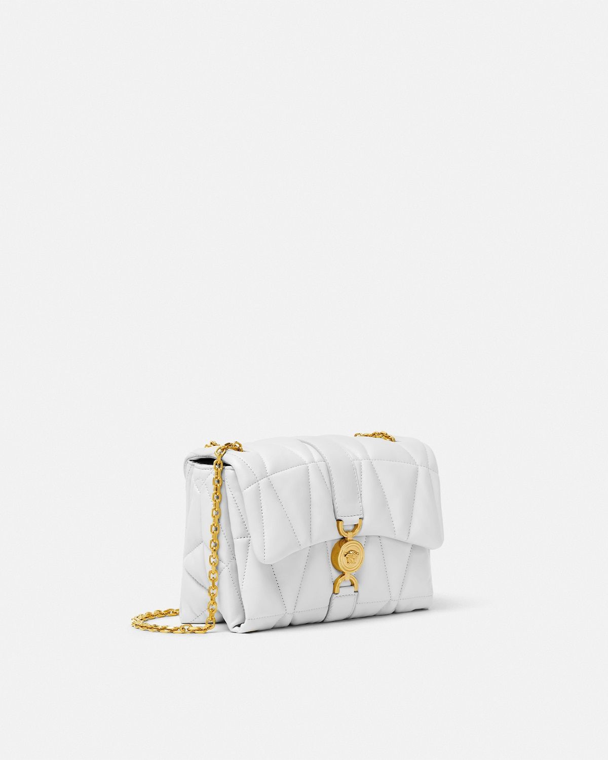  Túi Nữ Versace Kleio Shoulder Bag 'White' 
