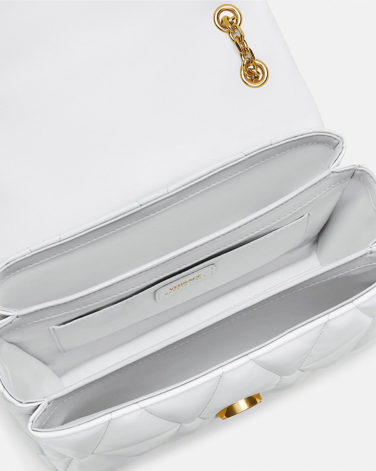  Túi Nữ Versace Kleio Shoulder Bag 'White' 