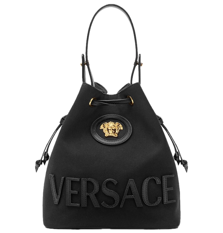  Túi Nữ Versace La Medusa Bucket Bag 'Black' 