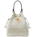  Túi Nữ Versace La Medusa Bucket Bag 'White' 