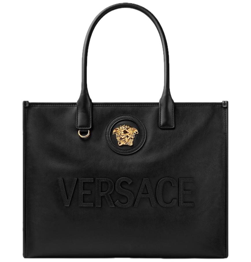  Túi Nữ Versace La Medusa Large Tote 'Black' 