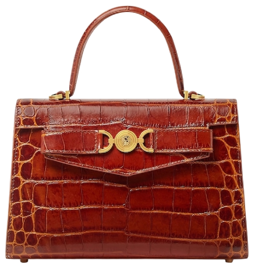  Túi Nữ Versace Medusa 95 Top-Handle 'Brown' 