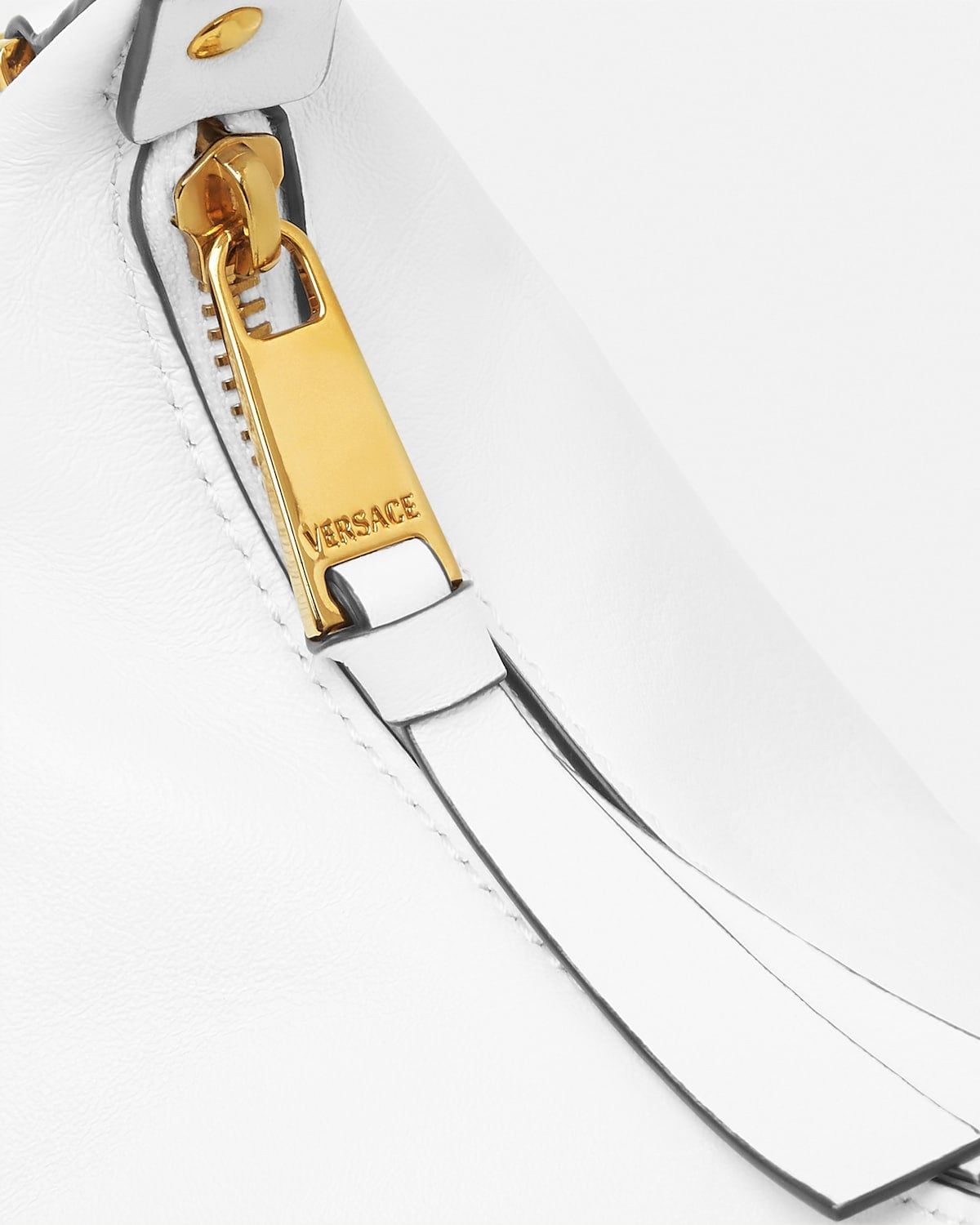  Túi Nữ Versace Tag Nappa Hobo Bag 'White' 