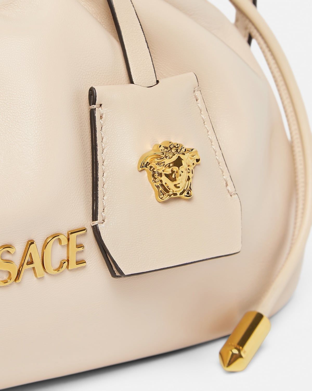  Túi Nữ Versace Tag Nappa Mini Bag 'Beige' 