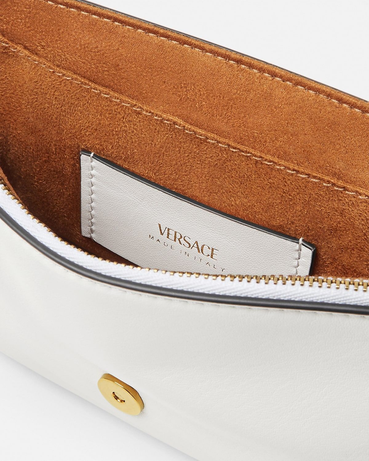  Túi Nữ Versace Tag Nappa Mini Bag 'White' 