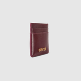  Ví Gucci Card Case With Script 'Rosso Ancora' 