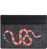  Ví Gucci Kingsnake GG Supreme Card Case 'Black' 