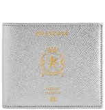  Ví Nam Balenciaga Passport Square Wallet 'Silver' 