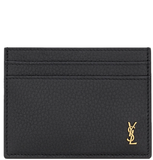  Ví Saint Laurent Tiny Cassandre Card Case 'Black' 