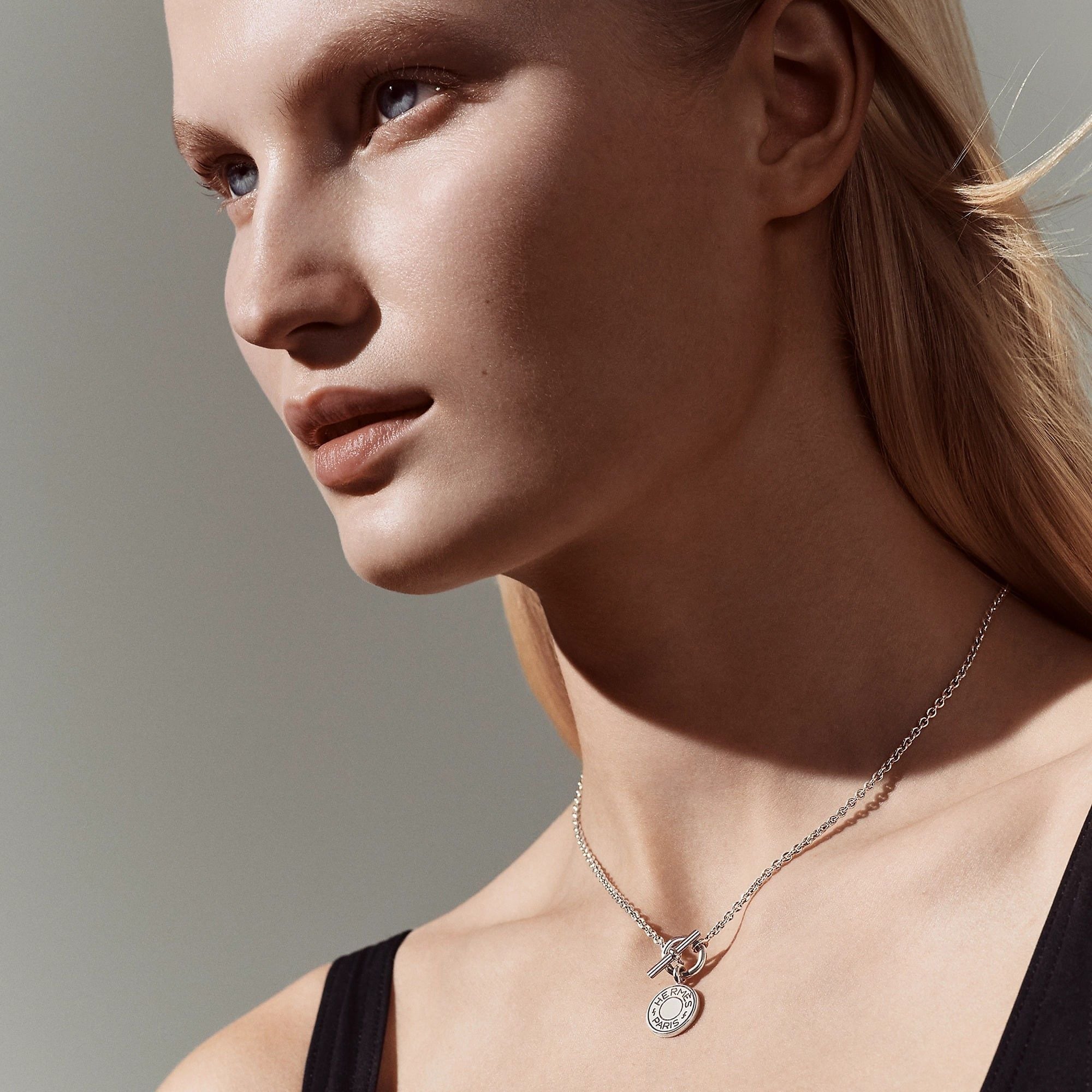  Vòng Cổ Hermes Amulettes Ex-Libris Pendant 'Silver' 