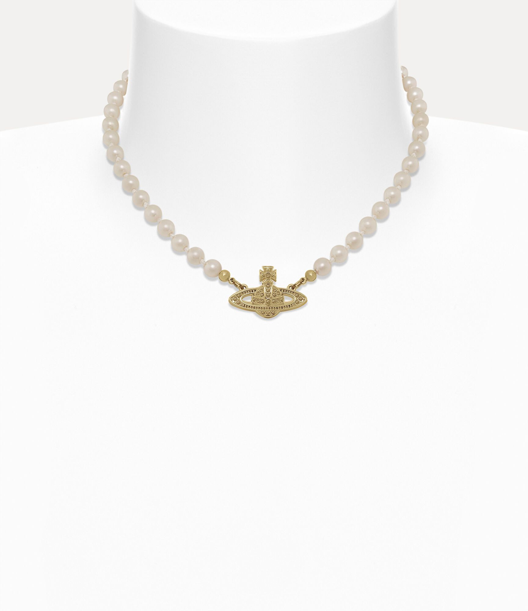  Vòng Cổ Nữ Vivienne Westwood Mini Bas 'Gold' 