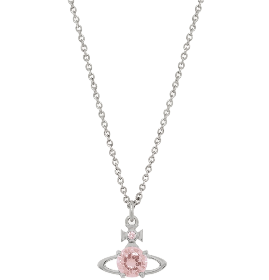  Vòng Cổ Nữ Vivienne Westwood Reina Pendant 'Pink' 