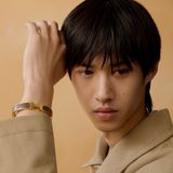  Vòng Tay Nam Hermes Clic HH 'Gris Étain Mat Gold' 