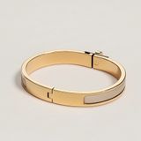  Vòng Tay Nữ Hermes Mini Clic Kelly 'Marron Glacé' 