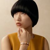  Vòng Tay Nữ Hermes Mini Clic Kelly 'Rose Candeur' 