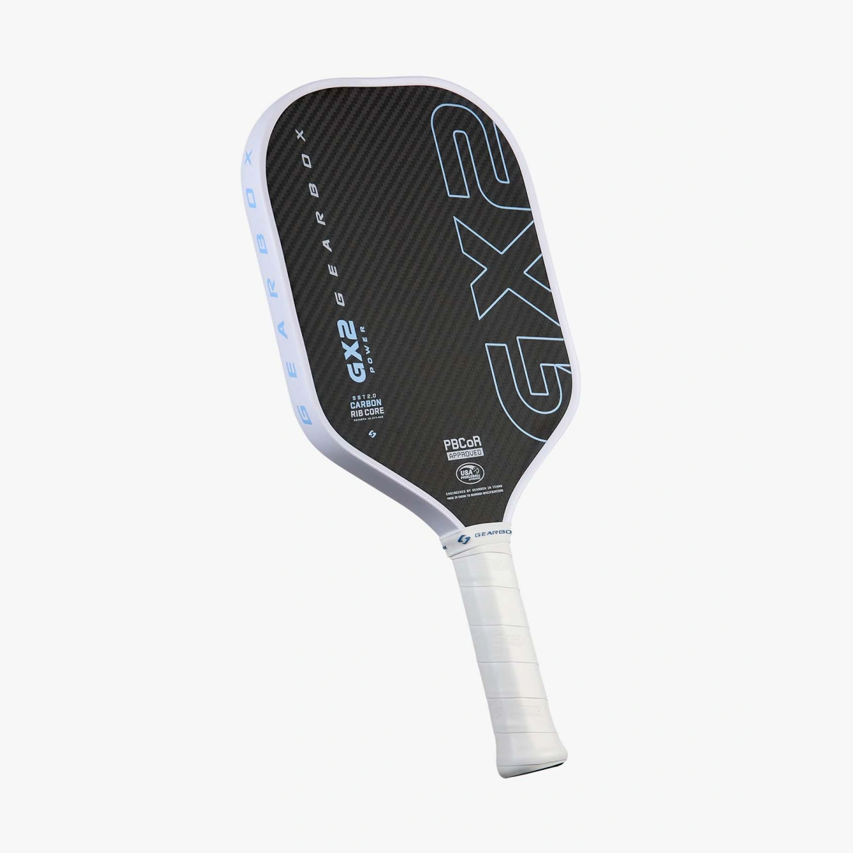  Vợt Pickleball Gearbox GX2 Power Hybrid Limited Edition 'White' 
