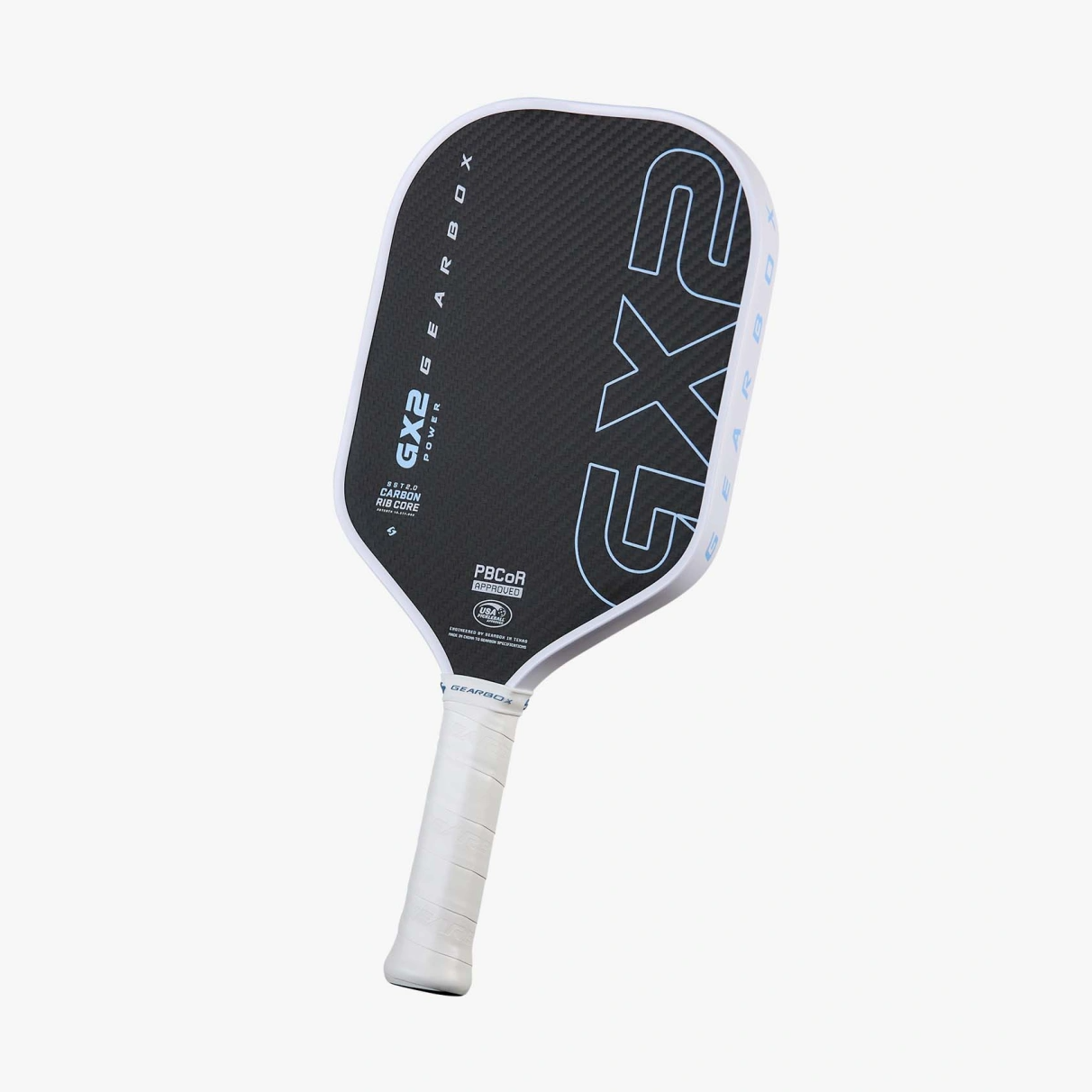  Vợt Pickleball Gearbox GX2 Power Hybrid Limited Edition 'White' 