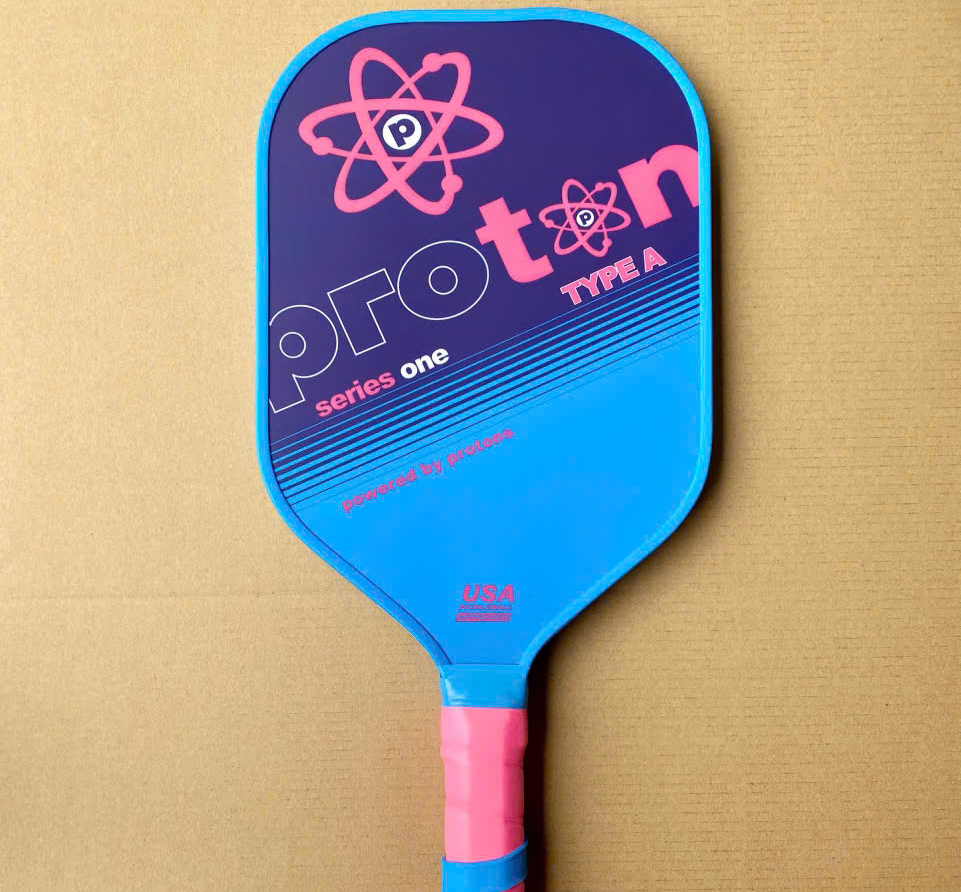  Vợt Pickleball Proton Series One Type A 15mm 'Purple Blue Pink' 