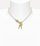  Vòng Cổ Nữ Vivienne Westwood Monette Small Pearl 'Gold' 