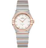  Đồng Hồ Nữ Omega Constellation Manhattan 'Silver' 