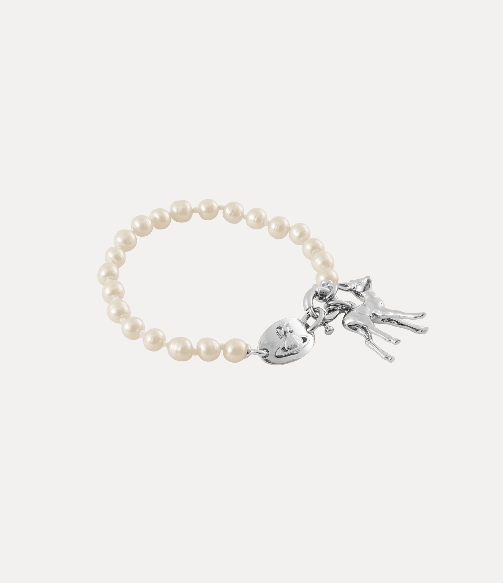  Vòng Tay Nữ Vivienne Westwood Monette Pearl 'Creamrose' 