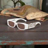  Kính Palm Angels Palm Glasses 'White' 
