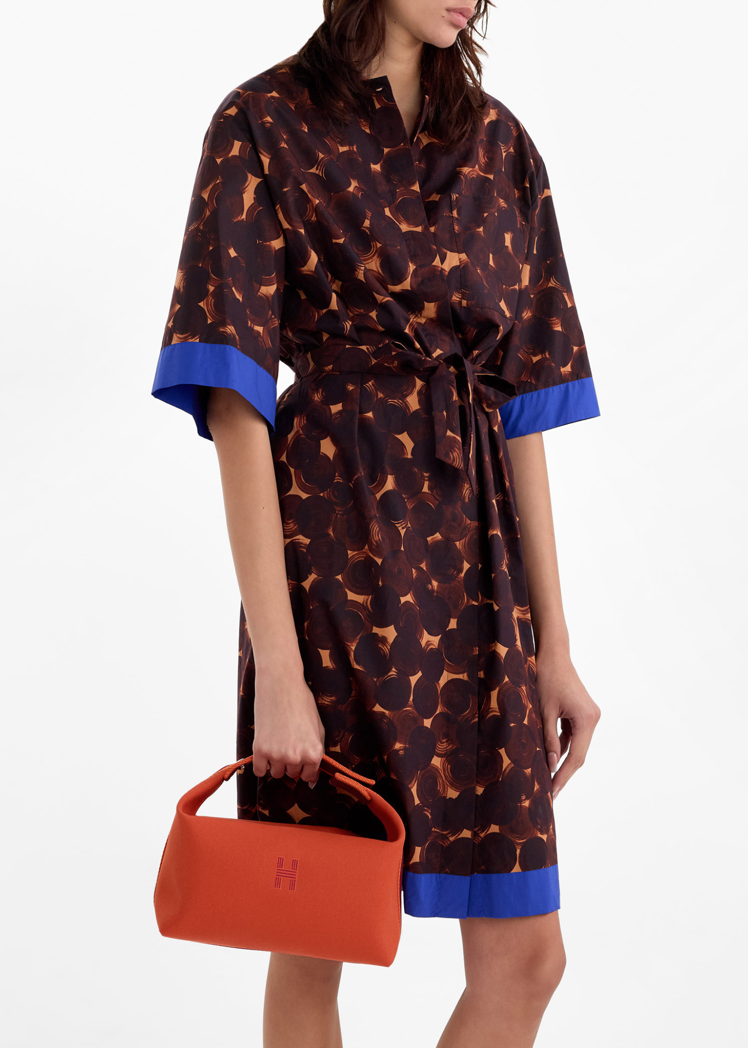  Túi Nữ Hermes Bride-a-Brac Large Case 'Orange' 