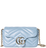  Túi Nữ Gucci Marmont Mini Shoulder Bag 'Blue' 