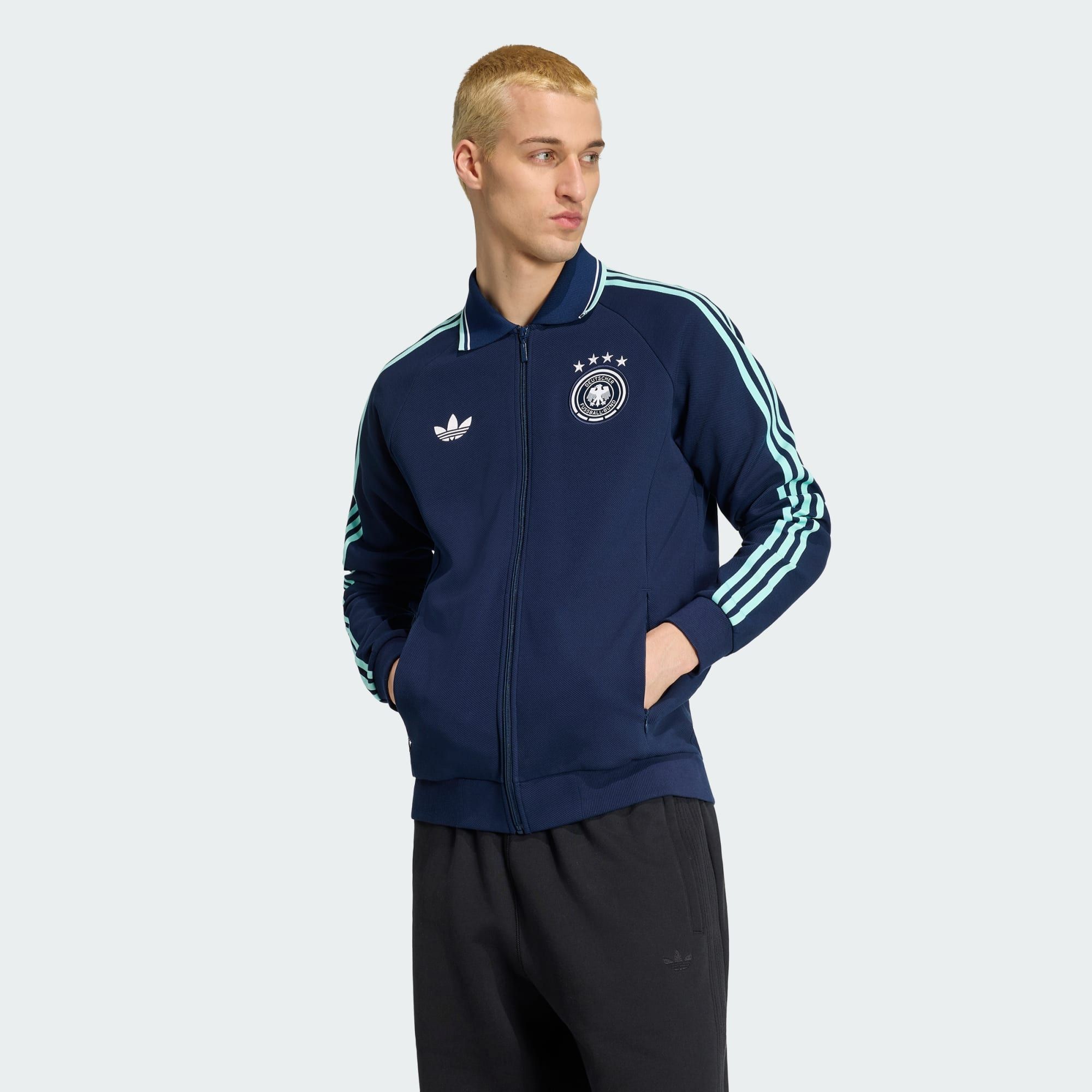 Áo Adidas Originals Germany Away Anthem Jacket 'Black' 